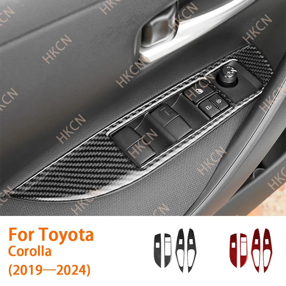 Carbon Fiber Window Control Lifting Switch Panel Decal Car Interior Accessories Cover Trim Sticker For Toyota Corolla 2019—2024
Carbon Fiber Window Control Lifting Switch Panel Decal Car Interior Accessories Cover Trim Sticker For Toyota Corolla 2019—2024