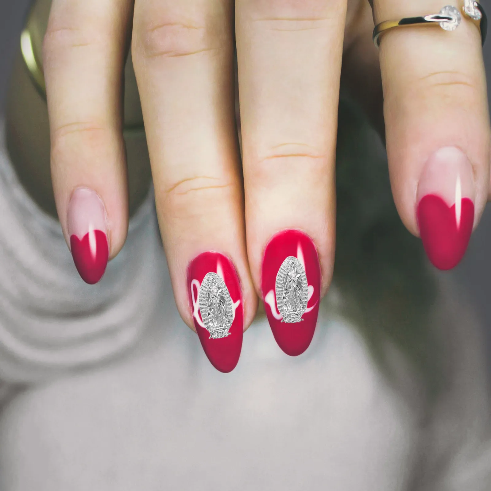 100 шт. металлических 3D-шармов для ногтей с изображением Будды, рельефный дизайн, для маникюра, украшения, аксессуары для ногтей, набор для рукоделия и DIY
100 шт. металлических 3D-шармов для ногтей с изображением Будды, рельефный дизайн, для маникюра, украшения, аксессуары для ногтей, набор для рукоделия и DIY