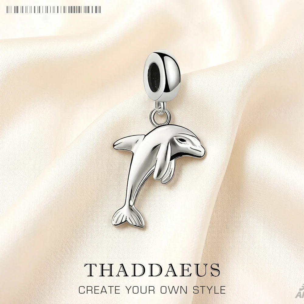 Dolphin Dangle Charms Pendant European Handmade Jewelry For Ladies & Men New Pure 925 Sterling Silver Cute Gift
Dolphin Dangle Charms Pendant European Handmade Jewelry For Ladies & Men New Pure 925 Sterling Silver Cute Gift