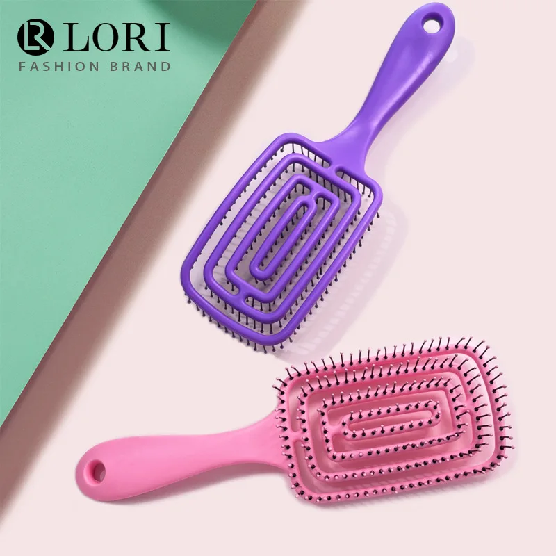 Hollow blow massage comb square hair smooth hair ribs comb wet and dry shape fluffy comb new
Hollow blow massage comb square hair smooth hair ribs comb wet and dry shape fluffy comb new