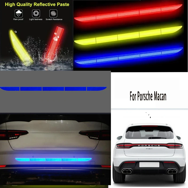 For Porsche Macan 1pcs Reflective Warning Safety Tape-Car Trunk Anti-Collision
For Porsche Macan 1pcs Reflective Warning Safety Tape-Car Trunk Anti-Collision