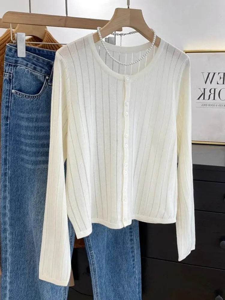 Удобный вязаный длинный кардиган све, женский однотонный модный топ Sli для похудения, модная осенняя одежда Poetic Lin
Удобный вязаный длинный кардиган све, женский однотонный модный топ Sli для похудения, модная осенняя одежда Poetic Lin