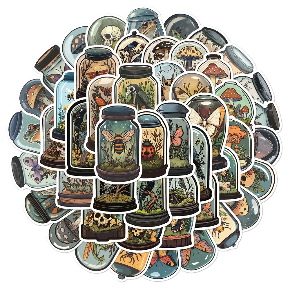 10/30/50PCS Vintage Bottle Animals Plants Specimen Sticker DIY Decoration PVC Waterproof Skateboard Notebook Graffiti Toy
10/30/50PCS Vintage Bottle Animals Plants Specimen Sticker DIY Decoration PVC Waterproof Skateboard Notebook Graffiti Toy