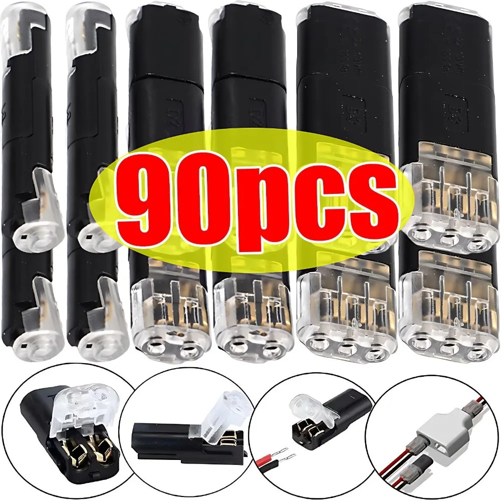 Twist Lock Fast Wire Connectors Kit D1 D2 D3 Solderless Cable Splice Block Alternative Terminal Auto Car Wiring Harness Joint
Twist Lock Fast Wire Connectors Kit D1 D2 D3 Solderless Cable Splice Block Alternative Terminal Auto Car Wiring Harness Joint