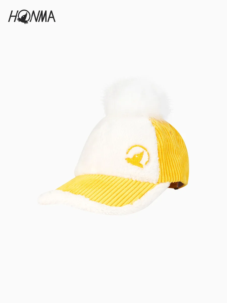 HONMA Women Warm Golf Cap Winter Plush Baseball Hat Pompom Corduroy Casual Outdoor Sun Cap
HONMA Women Warm Golf Cap Winter Plush Baseball Hat Pompom Corduroy Casual Outdoor Sun Cap