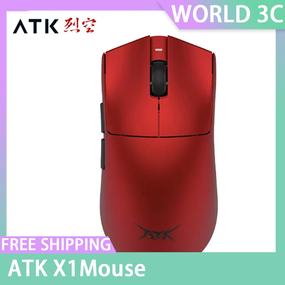 ATK X1 Ultimate NeaLink Wireless Gaming Mouse PAW3950 Ultra 8K 42000DPI 2.4G Wired Lightweight Ergonomics Esports FPS Mouse New
ATK X1 Ultimate NeaLink Wireless Gaming Mouse PAW3950 Ultra 8K 42000DPI 2.4G Wired Lightweight Ergonomics Esports FPS Mouse New
