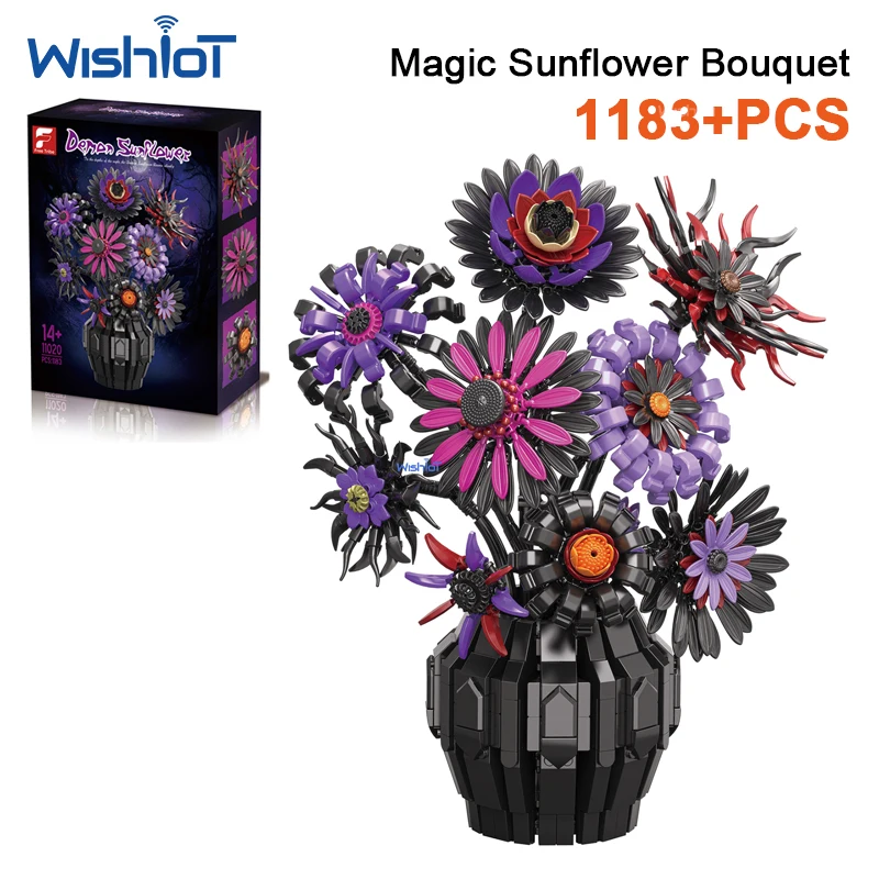 1183pcs Van Gogh Sunflower Floral Art Model Elegant Home Office Decoration Small Particle Assembly Building Block Kit for Gift
1183pcs Van Gogh Sunflower Floral Art Model Elegant Home Office Decoration Small Particle Assembly Building Block Kit for Gift