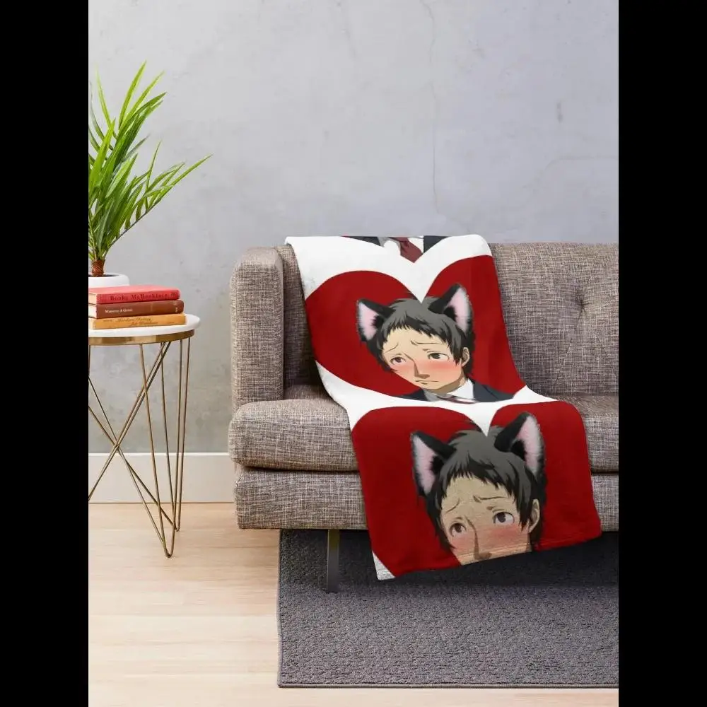 Плед Tohru Adachi Portrait Catboy Heart Throw Blanket с мягким и уютным дизайном для домашнего комфорта
Плед Tohru Adachi Portrait Catboy Heart Throw Blanket с мягким и уютным дизайном для домашнего комфорта