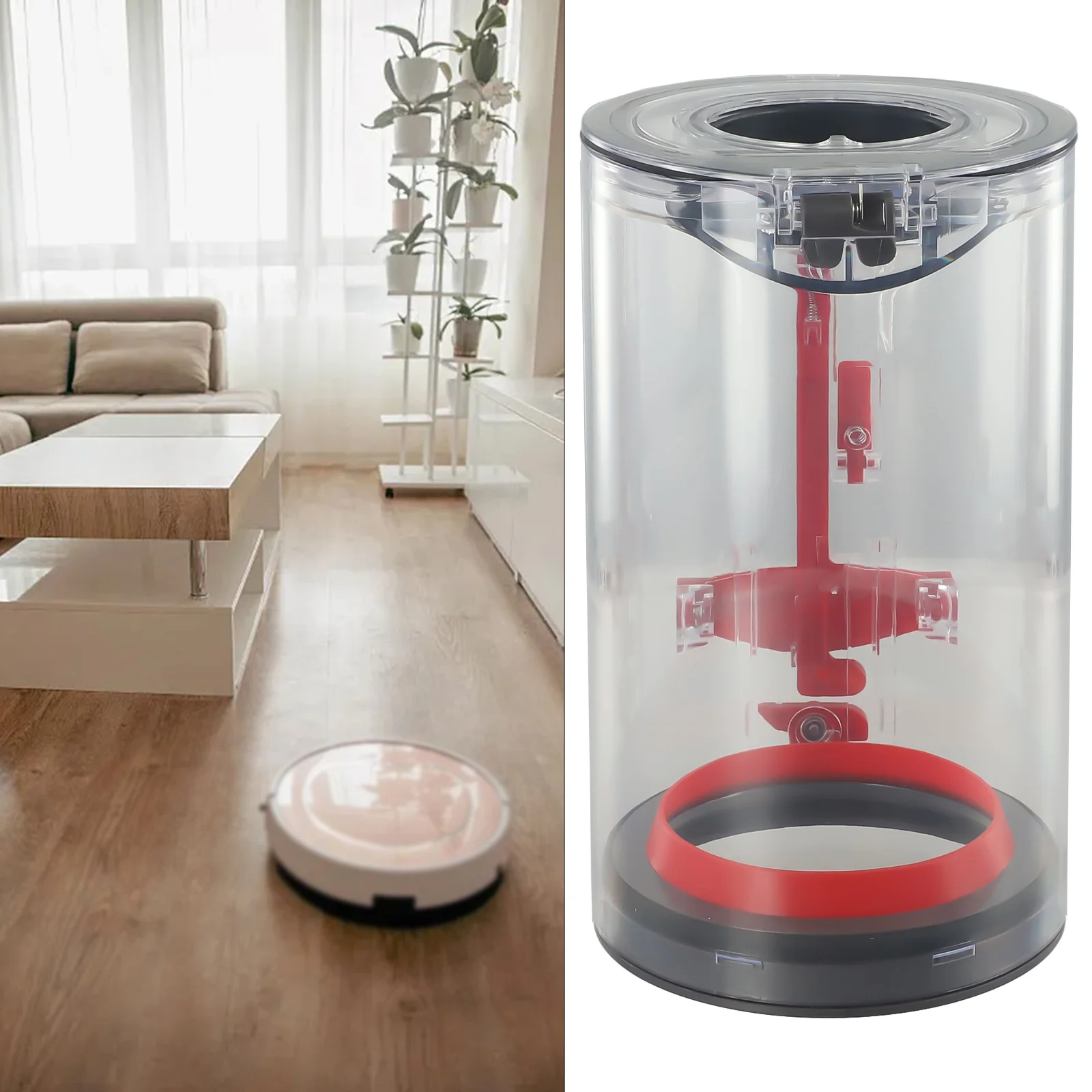 Большой пылесборник для Dyson V10 SV12, 1 шт., канистра, номер детали 969509-01, инструмент для домашней уборки, запасные аксессуары
Большой пылесборник для Dyson V10 SV12, 1 шт., канистра, номер детали 969509-01, инструмент для домашней уборки, запасные аксессуары