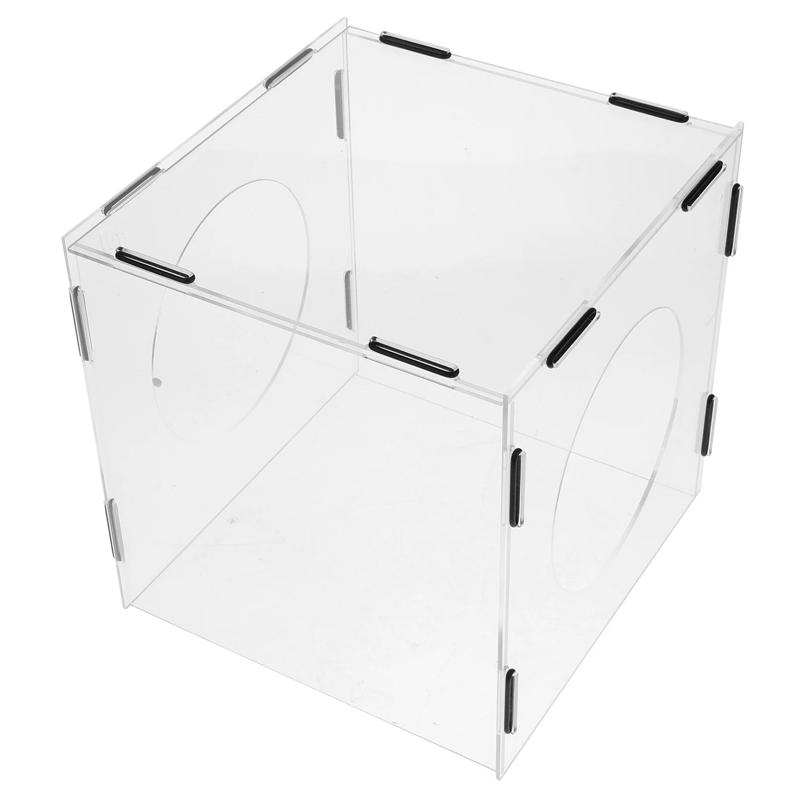 Acrylic Dustproof Polishing Box Easy Clean Lightweight Exquisite Workmanship Versatile Use Stone Walnut Projects 
Acrylic Dustproof Polishing Box Easy Clean Lightweight Exquisite Workmanship Versatile Use Stone Walnut Projects