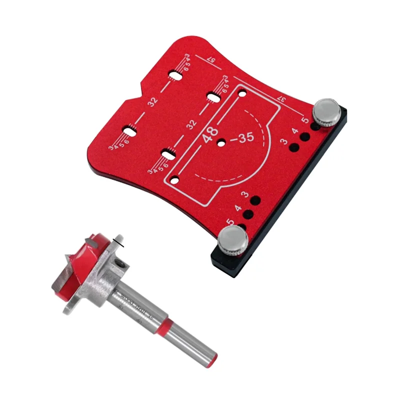 AA76-35Mm Woodworking Hinge Hole Opener Punch Tool,Punch Locator And Limiting Frame,Drilling And Mounting Of Hinges
AA76-35Mm Woodworking Hinge Hole Opener Punch Tool,Punch Locator And Limiting Frame,Drilling And Mounting Of Hinges