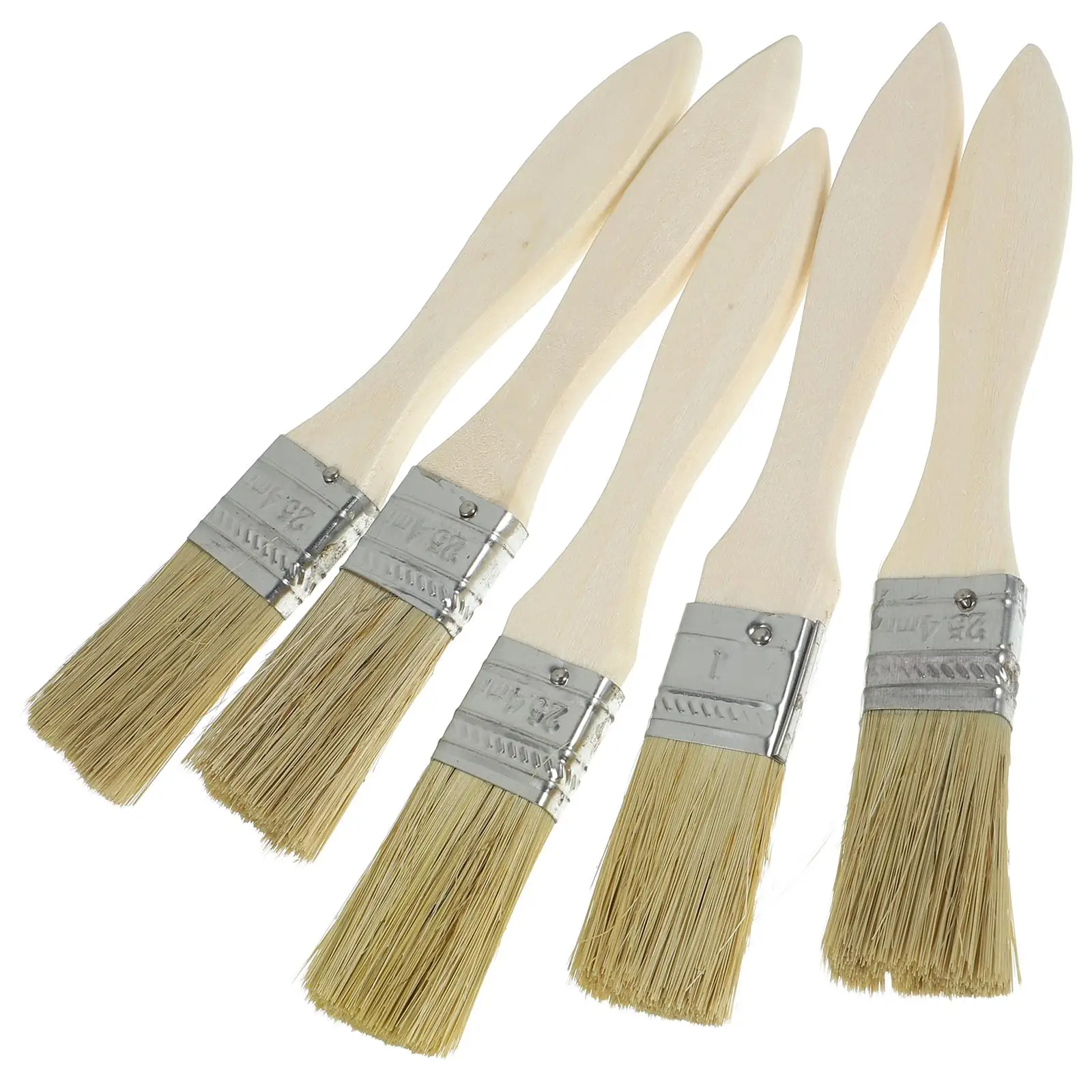 36 Pcs Handle Bristle Brush 1 Inch Waterproof BBQ Baking Painting Oil Drawing Painting Brush Stencil Oil Drawing Pastry Grilling
36 Pcs Handle Bristle Brush 1 Inch Waterproof BBQ Baking Painting Oil Drawing Painting Brush Stencil Oil Drawing Pastry Grilling