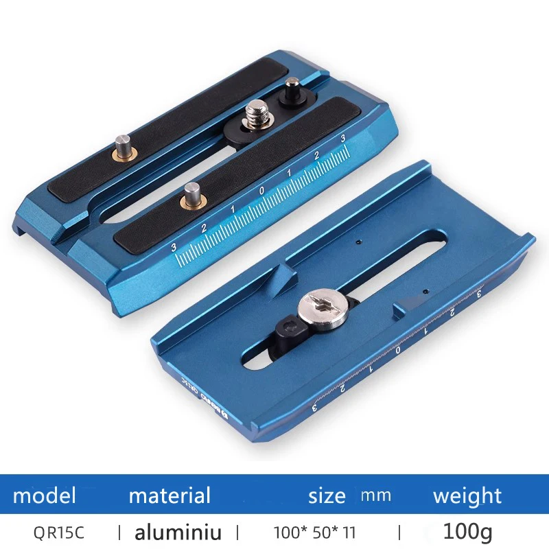 Benro QR15C Quick Release Plate
Benro QR15C Quick Release Plate