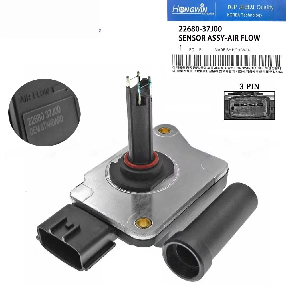 Sensor medidor flujo masivo aire, accesorio para Nissan Safari WGY60 Patrol Y60 GQ TB42E RD28T 4.2L TD42 1992-97, N ° 22680-37
Sensor medidor flujo masivo aire, accesorio para Nissan Safari WGY60 Patrol Y60 GQ TB42E RD28T 4.2L TD42 1992-97, N ° 22680-37