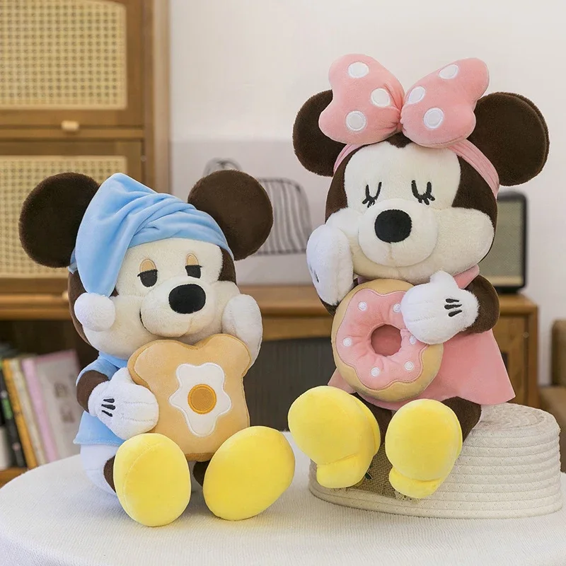Милая плюшевая игрушка Disney, серия Sweetheart Minnie Mickey Breakfast, милая мягкая игрушка, подарок на день рождения для детей
Милая плюшевая игрушка Disney, серия Sweetheart Minnie Mickey Breakfast, милая мягкая игрушка, подарок на день рождения для детей