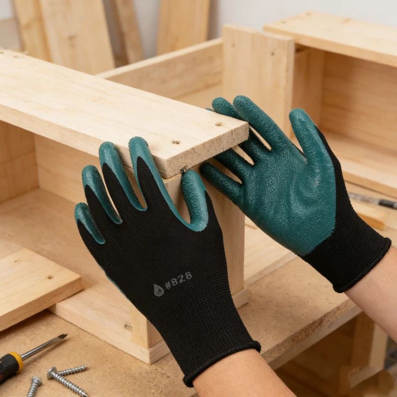 Multi-functional Labor Protection Gloves Wear-resistant Nitrile Anti Slip Gloves for Household and Auto Repair Construction Site
Multi-functional Labor Protection Gloves Wear-resistant Nitrile Anti Slip Gloves for Household and Auto Repair Construction Site