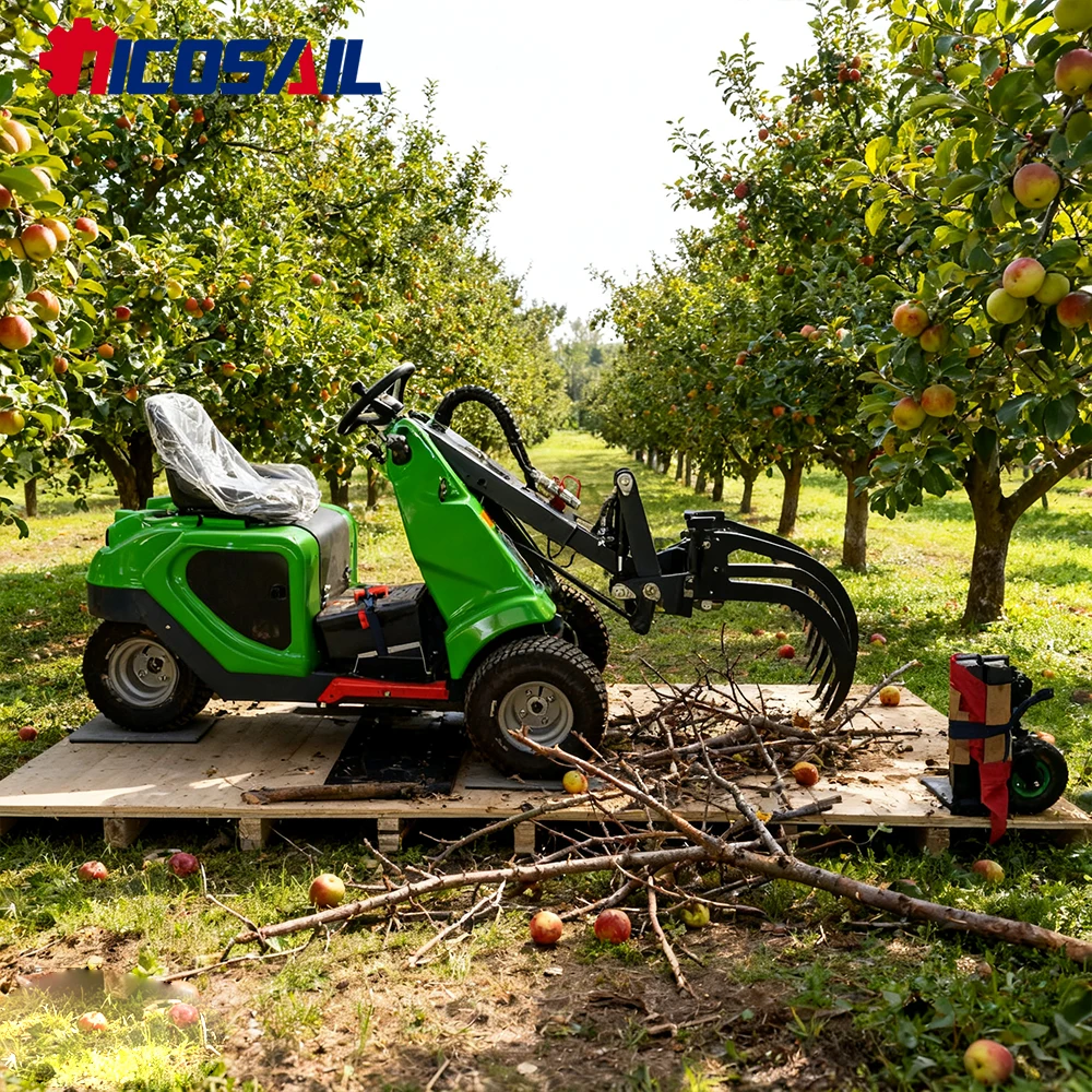 CE/EPA New Mini Garden Loader Mini Three Wheel Sliding Steering Loader with Bucket
CE/EPA New Mini Garden Loader Mini Three Wheel Sliding Steering Loader with Bucket