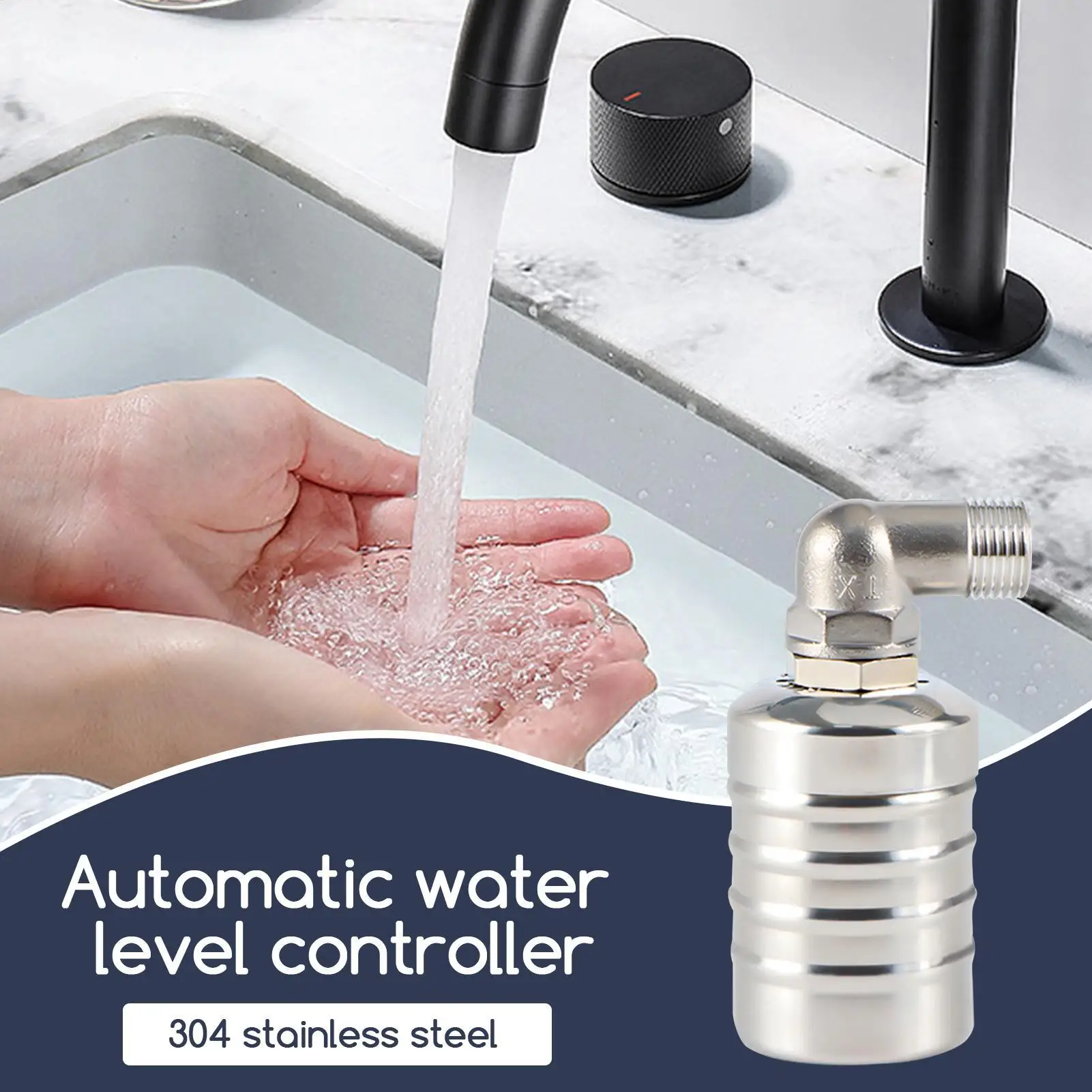 Stainless Steel Floating Ball Valve Automatic Water Level Control Valve sturdy casing No electricity needed for water tanks
Stainless Steel Floating Ball Valve Automatic Water Level Control Valve sturdy casing No electricity needed for water tanks