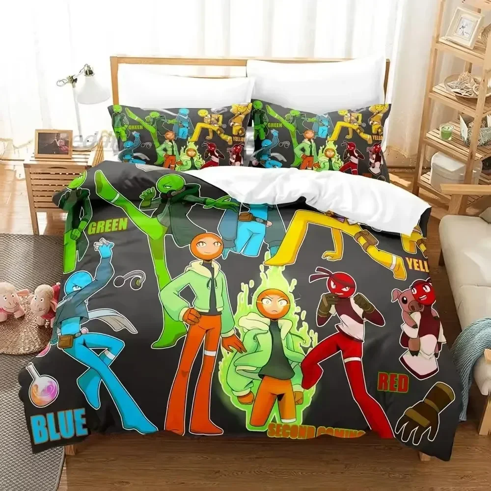 Luxury New 3D Print Anime Alan Becker Bedding Set Single Twin Full Queen King Size Bed Set Duvet cover Sets 3D Print Game
Luxury New 3D Print Anime Alan Becker Bedding Set Single Twin Full Queen King Size Bed Set Duvet cover Sets 3D Print Game