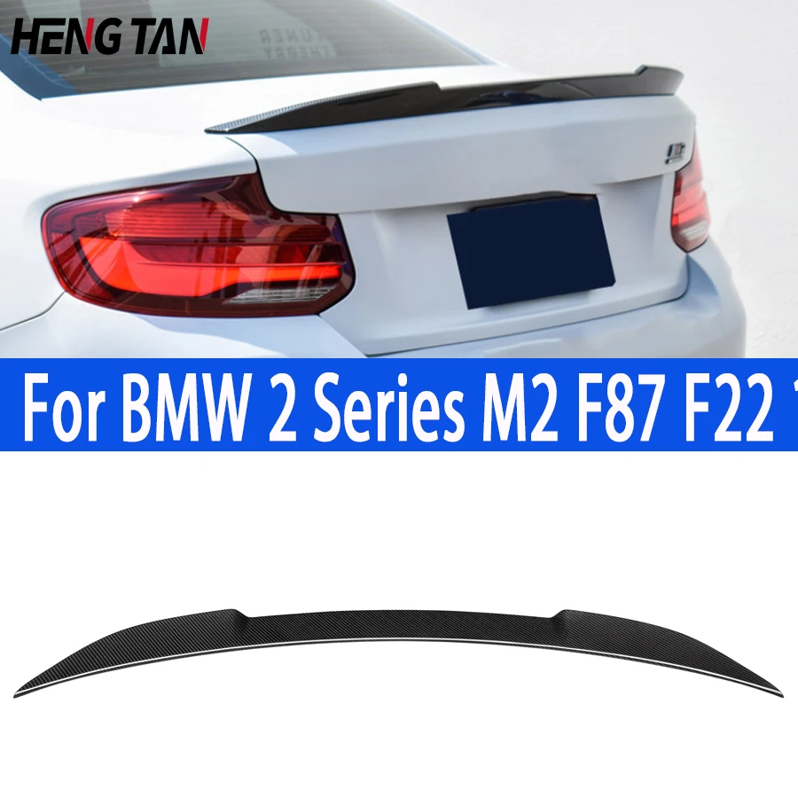 For BMW 2 Series F22 220 230 F87 M2 Carbon Fiber Tail fins Rear Deck Spoiler Duckbill Car Retrofit the rear wing CS Style
For BMW 2 Series F22 220 230 F87 M2 Carbon Fiber Tail fins Rear Deck Spoiler Duckbill Car Retrofit the rear wing CS Style