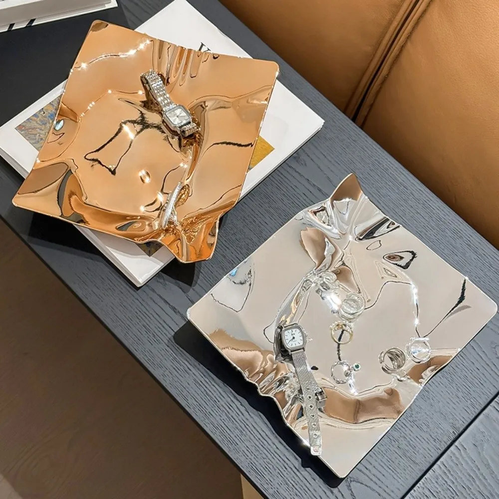 Nordic Irregular Jewelry Storage Tray Creative Design High-end ABS Fruit Plate Ornaments Space Saving Necklaces Display Props
Nordic Irregular Jewelry Storage Tray Creative Design High-end ABS Fruit Plate Ornaments Space Saving Necklaces Display Props