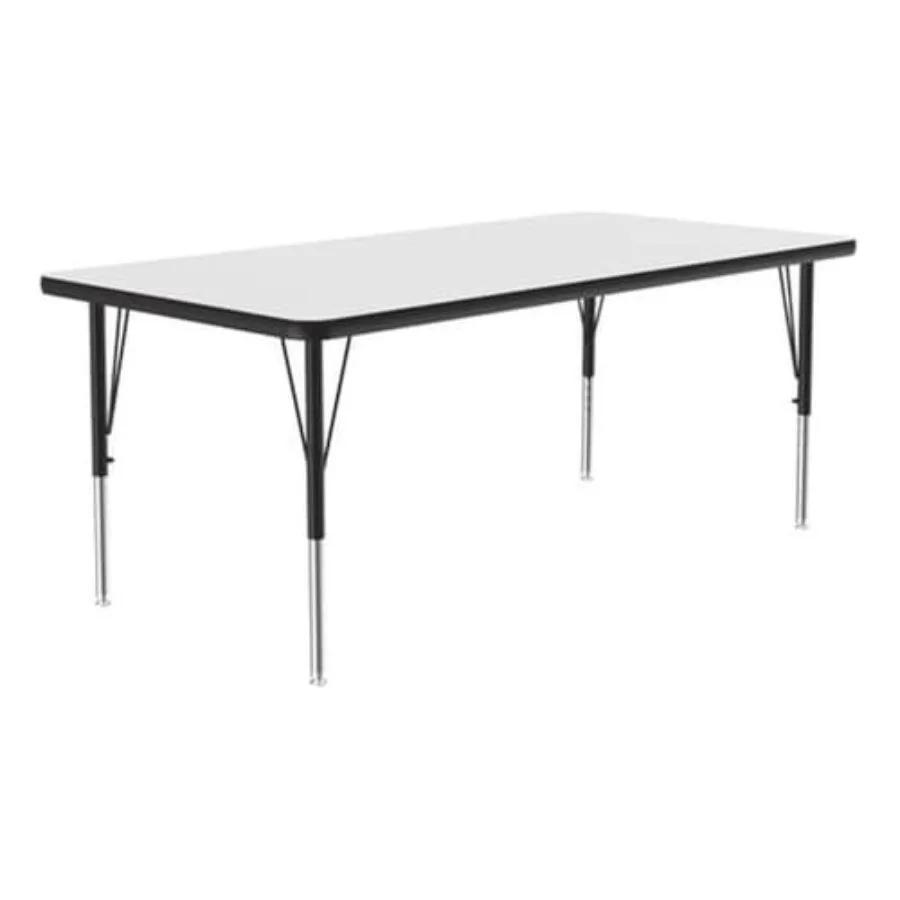 Correll 30"x60" Rectangular, Classroom Dry Erase/Markerboard Top, Activity Table, Adjustable Height, White Durable High Pressur
Correll 30"x60" Rectangular, Classroom Dry Erase/Markerboard Top, Activity Table, Adjustable Height, White Durable High Pressur