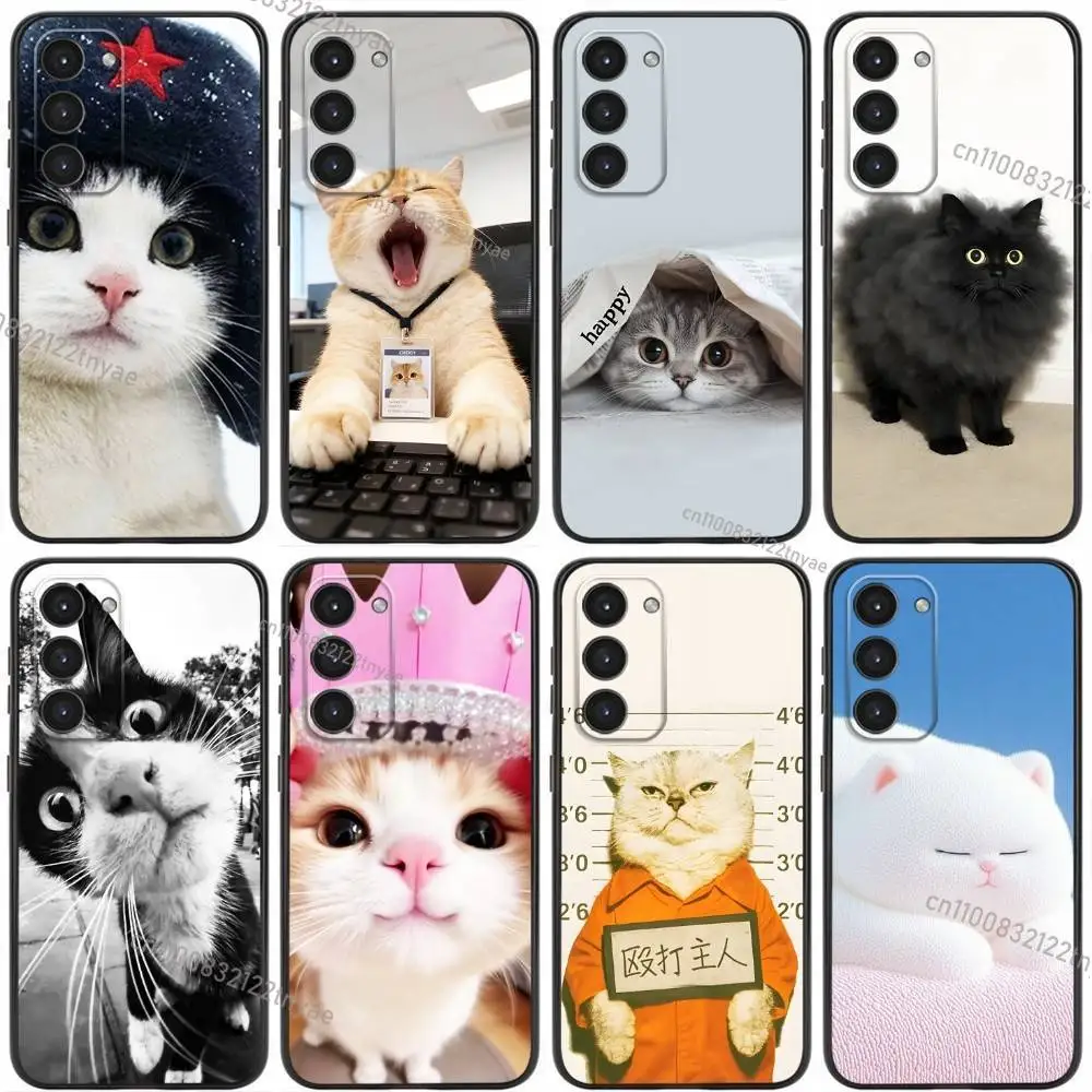 Cute and funny fat cat Phone Case For Samsung Galaxy A20,21s,22,31,32,52,53,72,73,80,91 Soft Liquid Silicone Black Cover
Cute and funny fat cat Phone Case For Samsung Galaxy A20,21s,22,31,32,52,53,72,73,80,91 Soft Liquid Silicone Black Cover