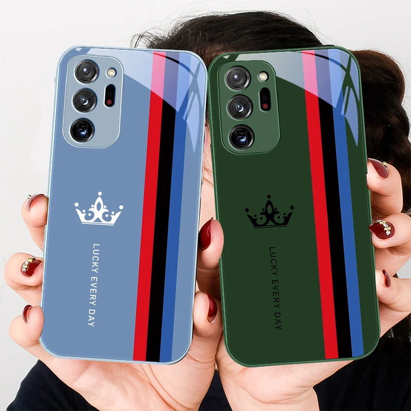 Three color line crown For Samsung A 01 02 03 Core 04 05 06 10 12 13 A14 5G 15 16 M 02 12 Note 8 9 10 20 glass Ultra phone case
Three color line crown For Samsung A 01 02 03 Core 04 05 06 10 12 13 A14 5G 15 16 M 02 12 Note 8 9 10 20 glass Ultra phone case