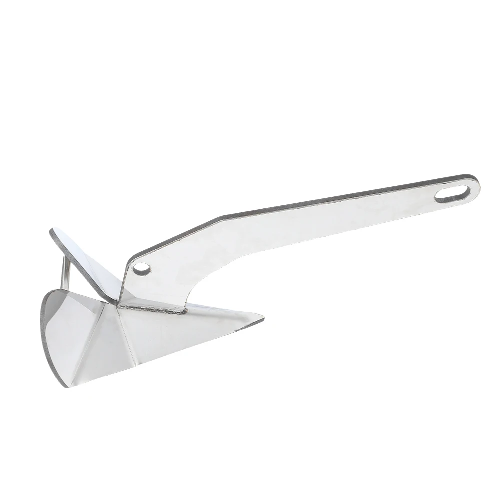 22LBS Boat Anchor, 316 Stainless Steel Delta-Style Anchor, Heavy Duty Triangular Anchor Wing Style Triangle Anchor
22LBS Boat Anchor, 316 Stainless Steel Delta-Style Anchor, Heavy Duty Triangular Anchor Wing Style Triangle Anchor