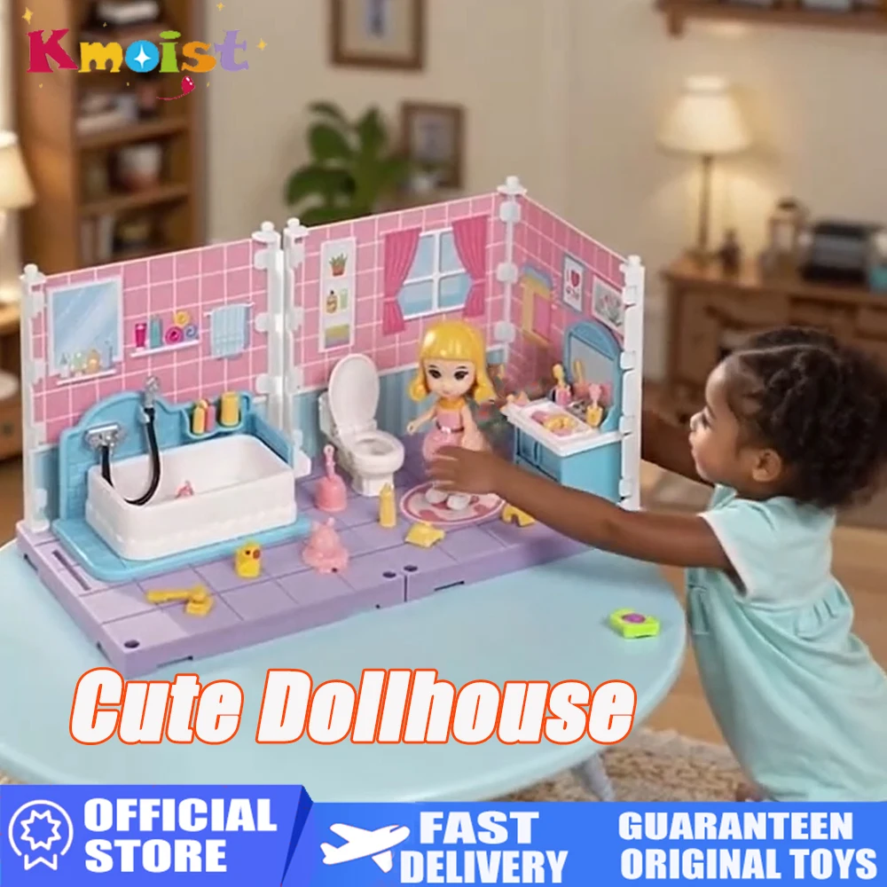 Creative 3D Puzzles Dollhouse Parent-child Interactive Toys Funny Kids Assembling Simulation Toy Cute Doll Room Children Gifts
Creative 3D Puzzles Dollhouse Parent-child Interactive Toys Funny Kids Assembling Simulation Toy Cute Doll Room Children Gifts