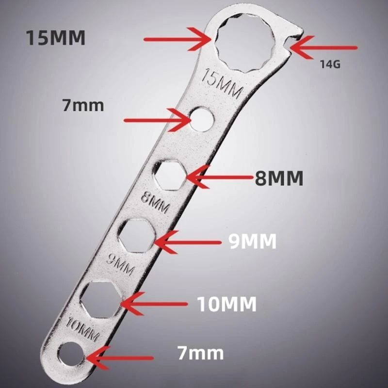 Bikes Spoke Wrench Bike Rims Wheel Spoke Wrench Tension Adjustment Repair Tool
Bikes Spoke Wrench Bike Rims Wheel Spoke Wrench Tension Adjustment Repair Tool