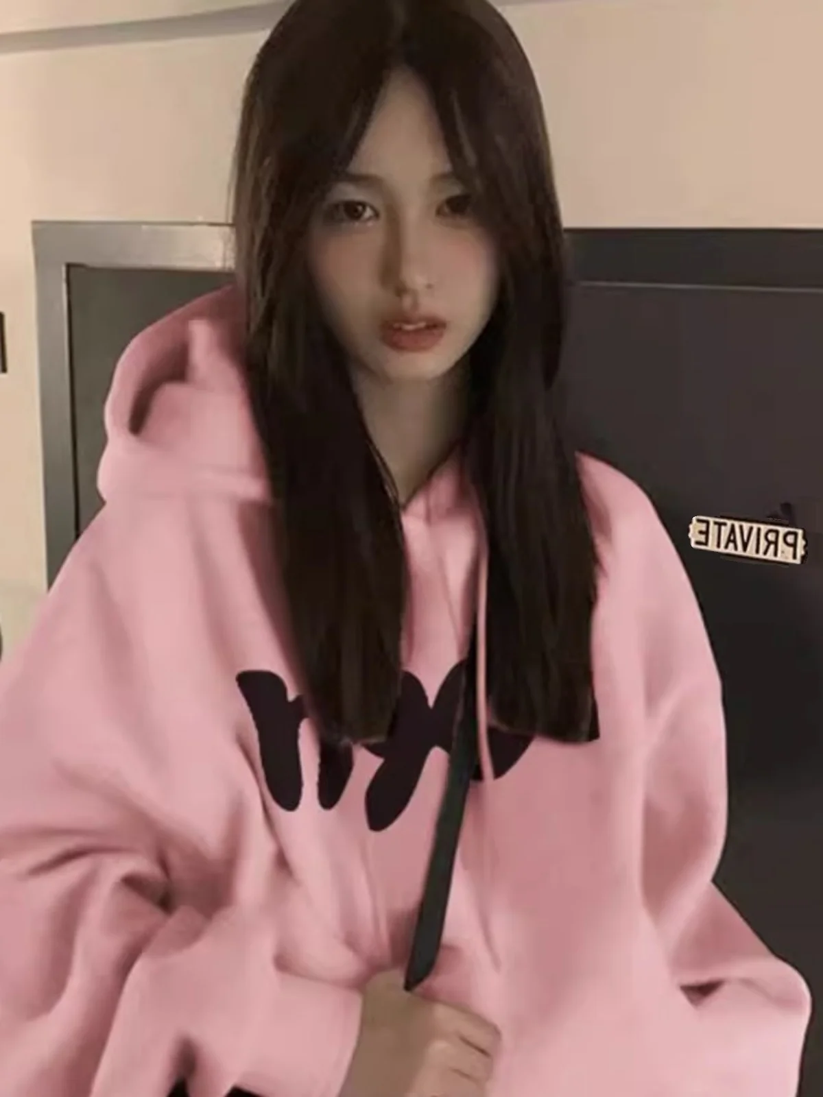 Retro American Pink Hoodie Women's Loose Spring Autumn Student Top Coat Lazy Style Polyester Fiber Long Sleeve Printed Hoodie
Retro American Pink Hoodie Women's Loose Spring Autumn Student Top Coat Lazy Style Polyester Fiber Long Sleeve Printed Hoodie