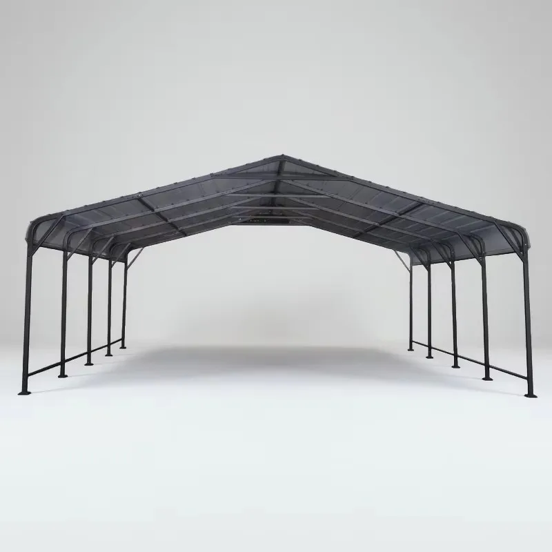 3 * 6 * 2.55m outdoor carport hard top waterproof garage tent metal frame quick installation shed
3 * 6 * 2.55m outdoor carport hard top waterproof garage tent metal frame quick installation shed