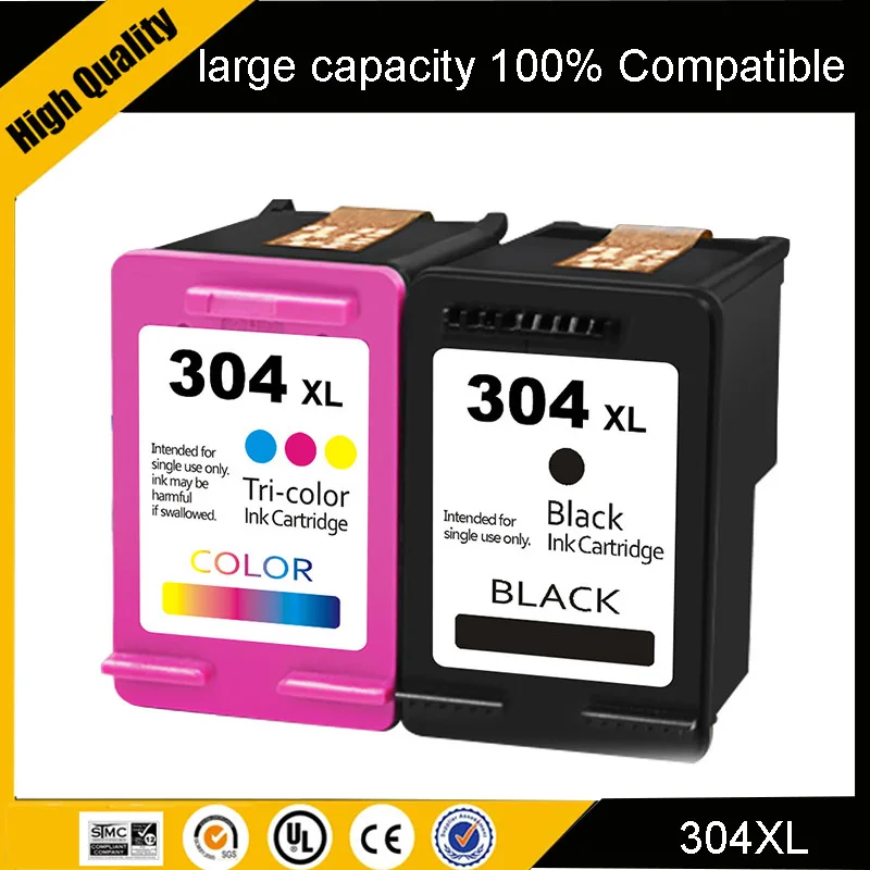 Einkshop для hp 304, совместимый сменный картридж для принтера HP 304 xl 304xl Deskjet 2620 2630 2632 5030 5020 5032 3720
Einkshop для hp 304, совместимый сменный картридж для принтера HP 304 xl 304xl Deskjet 2620 2630 2632 5030 5020 5032 3720
