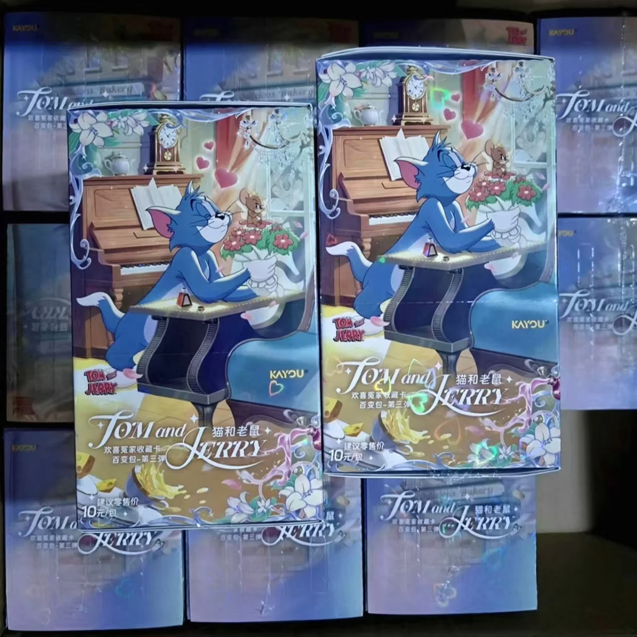 KAYOU Genuine Tom and Jerry Card Baibianbao 3ND Animation Cartoon Movie Periphery Collect Card Toy for Children Holiday Gift
KAYOU Genuine Tom and Jerry Card Baibianbao 3ND Animation Cartoon Movie Periphery Collect Card Toy for Children Holiday Gift