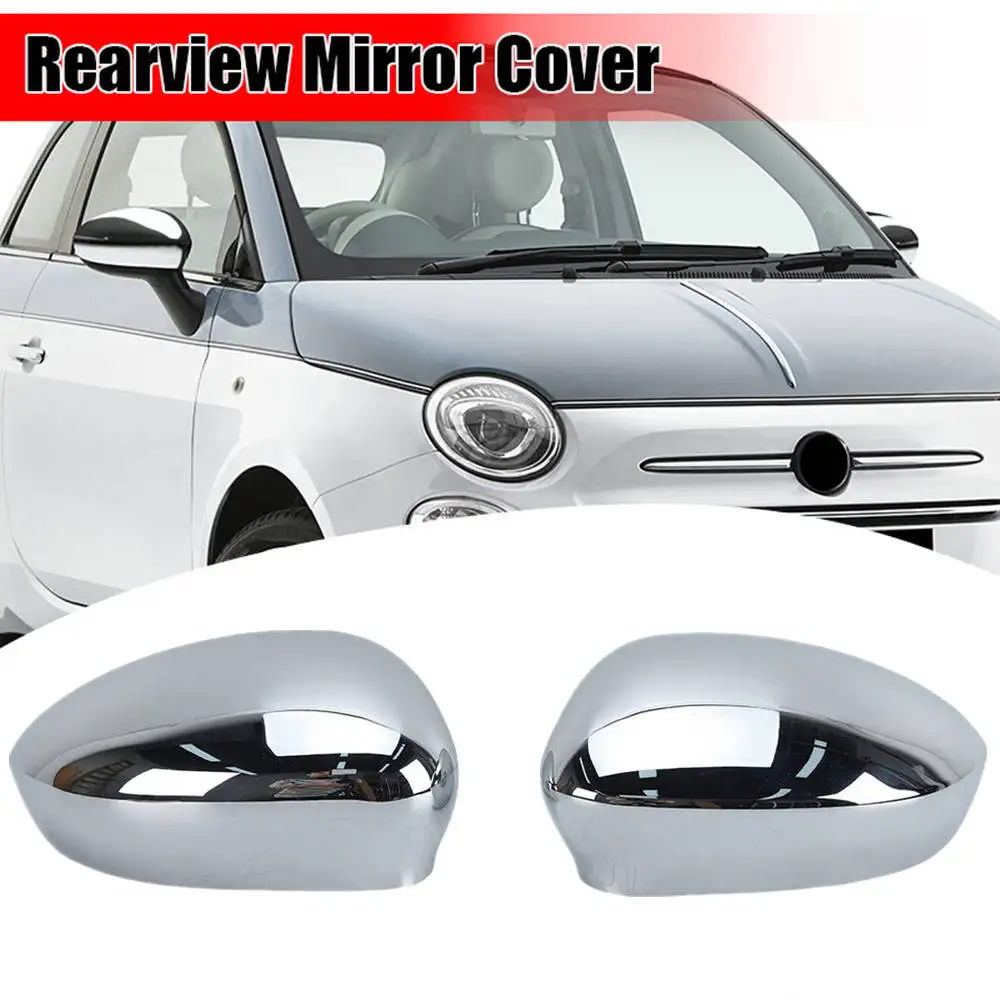 1Pair Side Door Wing Rearview Mirror Cover Cap Chrome Car Replacement Accessories For FIAT 500 2007 2008 2009 2010 2011-2023
1Pair Side Door Wing Rearview Mirror Cover Cap Chrome Car Replacement Accessories For FIAT 500 2007 2008 2009 2010 2011-2023