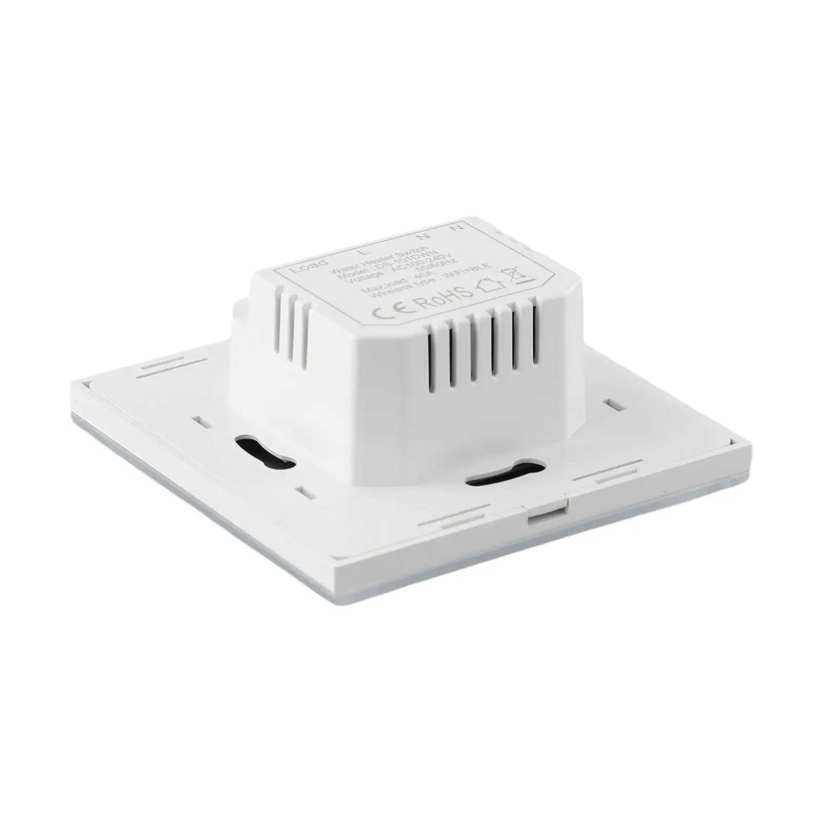 New Water Heater Boiler Touch Switch Timer Single Control Once Open Smart Wifi 106x100x51mm 40A ABS AC110-240V
New Water Heater Boiler Touch Switch Timer Single Control Once Open Smart Wifi 106x100x51mm 40A ABS AC110-240V
