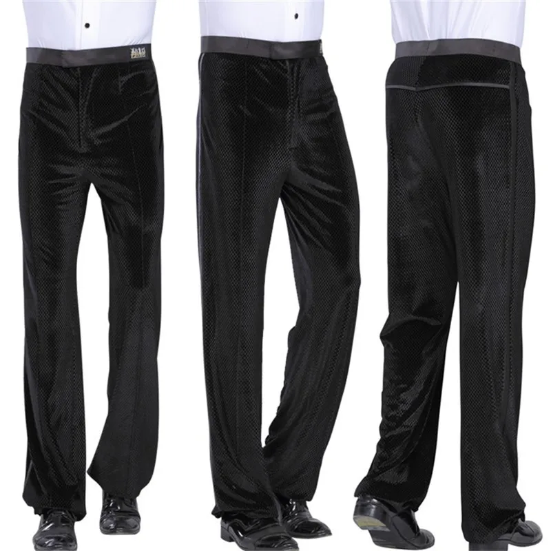 Wholesale High Quality Winter Velvet Black Long Ballroom Man Latin Pant for sale
Wholesale High Quality Winter Velvet Black Long Ballroom Man Latin Pant for sale