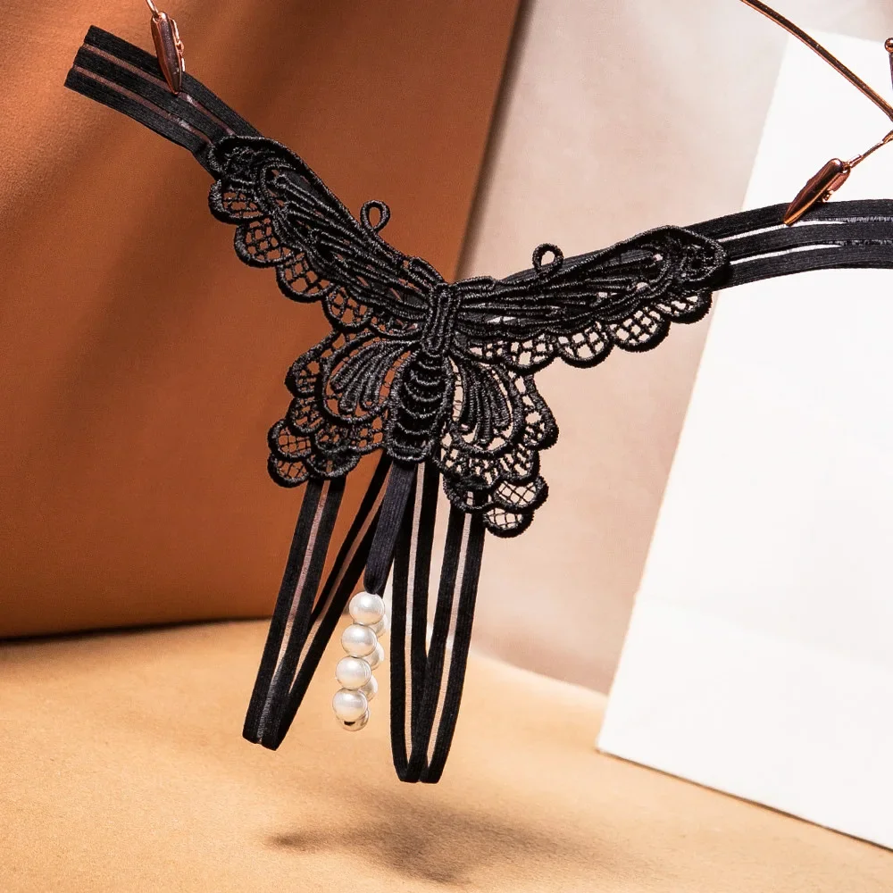 Butterfly Temptation Sheer Thong Women's Bed Flirting Massage Pearl String Femme Sexy Lingerie for Women Panties
Butterfly Temptation Sheer Thong Women's Bed Flirting Massage Pearl String Femme Sexy Lingerie for Women Panties
