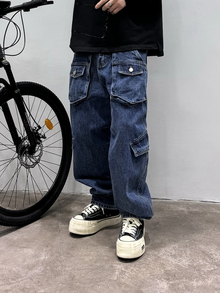 Мужские джинсы Heavy Du American Sle Casual Workwear: свободные прямые брюки с 3D-эффектом и большими карманами
Мужские джинсы Heavy Du American Sle Casual Workwear: свободные прямые брюки с 3D-эффектом и большими карманами