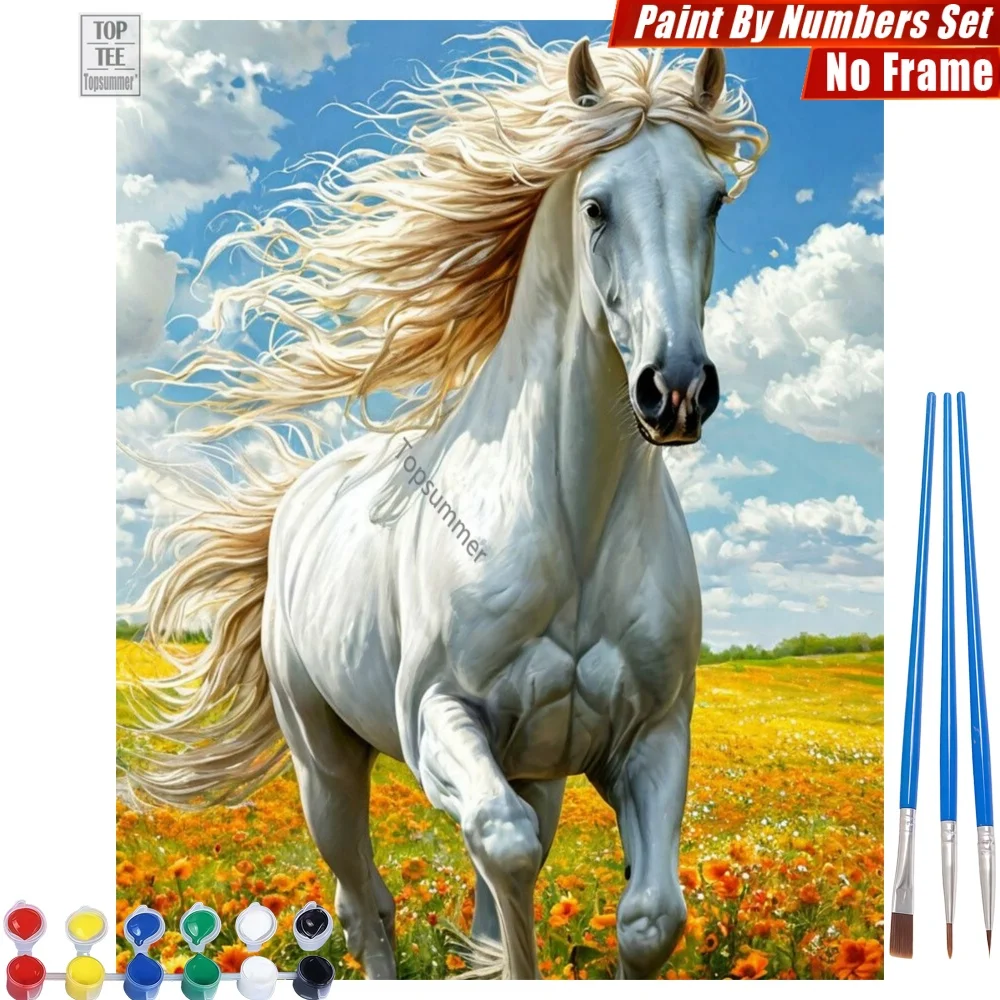 Vibrant Galloping Horse DIY Digital Oil Paints Set - Flying Mane Vitality Home Bedroom Decor Easter Gift For Daughter
Vibrant Galloping Horse DIY Digital Oil Paints Set - Flying Mane Vitality Home Bedroom Decor Easter Gift For Daughter