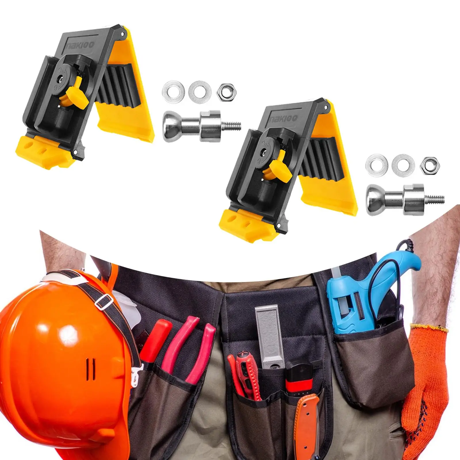 Drill Holster Belt Clip Versatile Sturdy Construction Convenient Electric Tool Quick Release Buckle Hanging Hook Tool Organizer
Drill Holster Belt Clip Versatile Sturdy Construction Convenient Electric Tool Quick Release Buckle Hanging Hook Tool Organizer