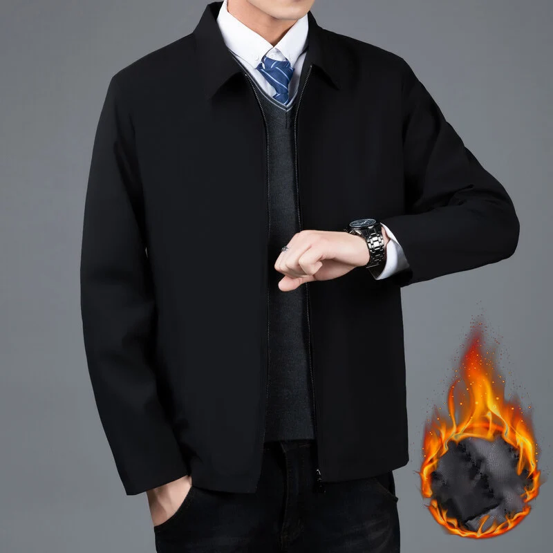 BROWON Brand Winter Men Coats Fashion Business Casual Solid Color Jacket Men Clothing Autumn Turn-Down Collar Regular Coats Men
BROWON Brand Winter Men Coats Fashion Business Casual Solid Color Jacket Men Clothing Autumn Turn-Down Collar Regular Coats Men