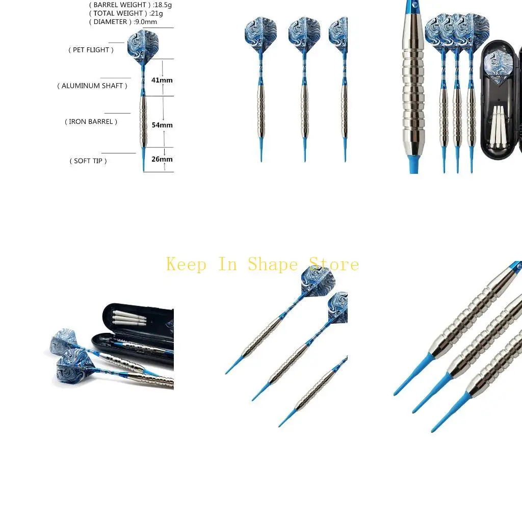 U1JC Set Darts Flight Professional Soft Tip Aluminum Shaft Darts Soft Tips Set
U1JC Set Darts Flight Professional Soft Tip Aluminum Shaft Darts Soft Tips Set