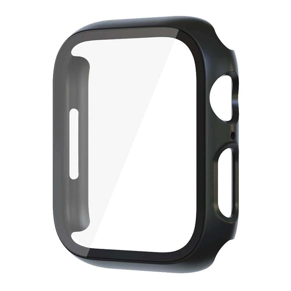 Чехол для часов Apple Watch Series 3 42 мм/2 42 мм/1 42 мм Матовая прорезиненная рамка ПК с защитной пленкой из закаленного стекла -
Чехол для часов Apple Watch Series 3 42 мм/2 42 мм/1 42 мм Матовая прорезиненная рамка ПК с защитной пленкой из закаленного стекла -