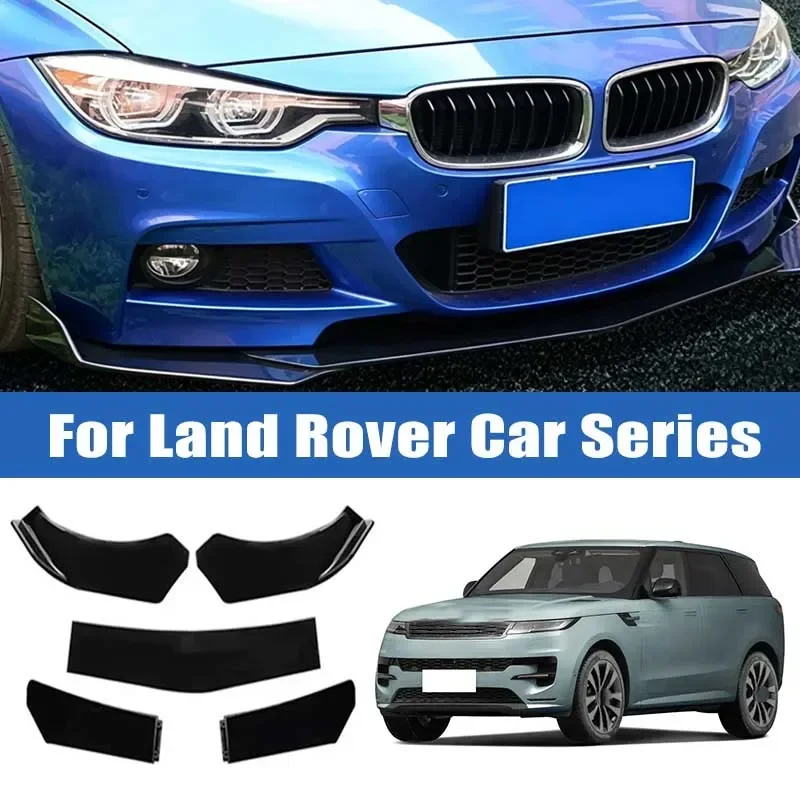 5Pcs Car Front Bumper Separator Bumper Lip Body Kit Duck Lip Separator For Land Rover Range Rover Evoque Velar Discovery Sport
5Pcs Car Front Bumper Separator Bumper Lip Body Kit Duck Lip Separator For Land Rover Range Rover Evoque Velar Discovery Sport