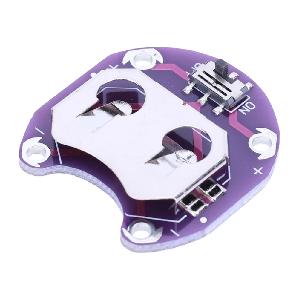 Lilypad Coin Cell Holder CR2032 Battery Mount Module Lily Pad Battery Holder Case Module for Arduino DIY Kit
Lilypad Coin Cell Holder CR2032 Battery Mount Module Lily Pad Battery Holder Case Module for Arduino DIY Kit
