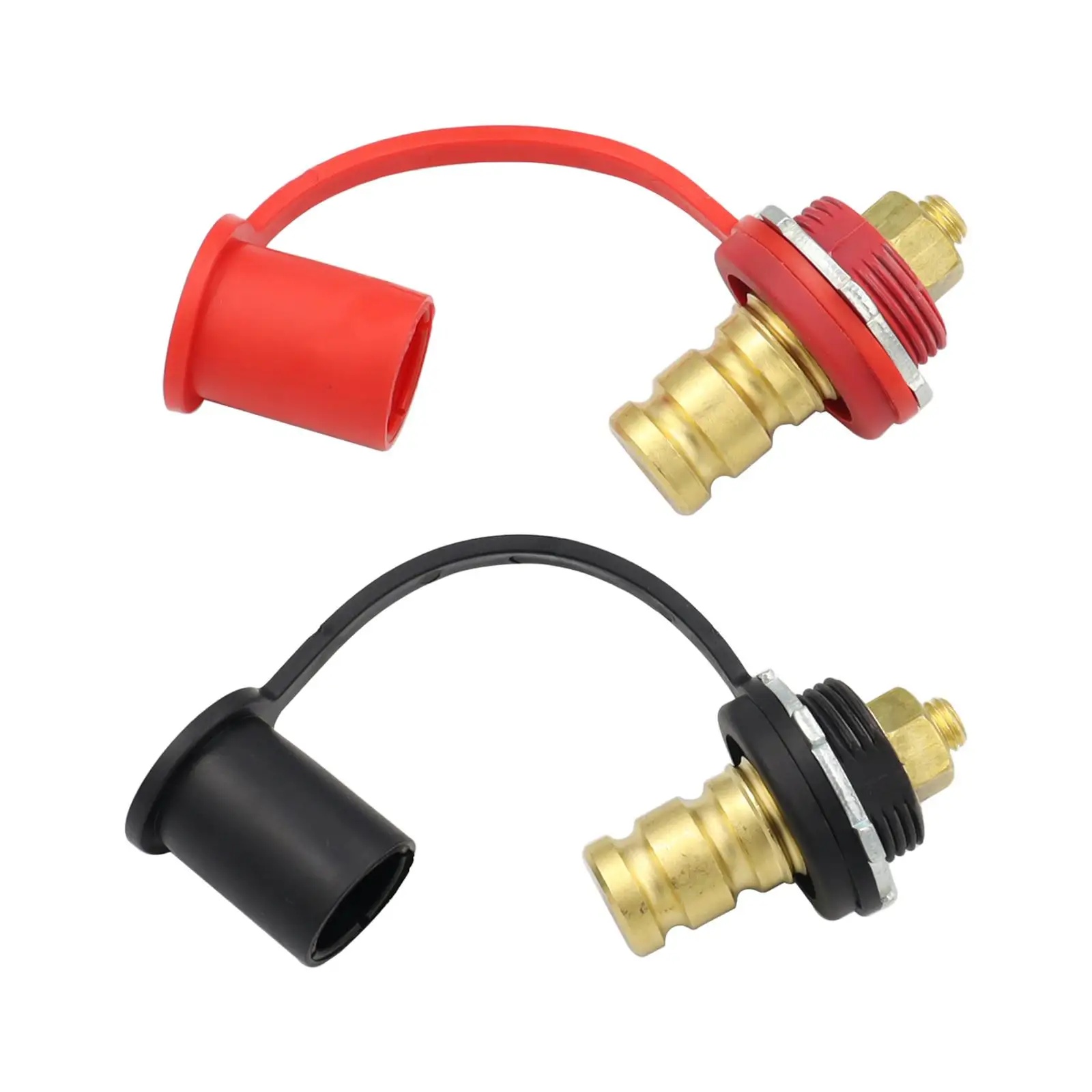 Battery Charging Post through A 1-1/4" Hole of 3/8" Studs Battery Terminal Alloy for UTV Vessel Car Boats Truck
Battery Charging Post through A 1-1/4" Hole of 3/8" Studs Battery Terminal Alloy for UTV Vessel Car Boats Truck