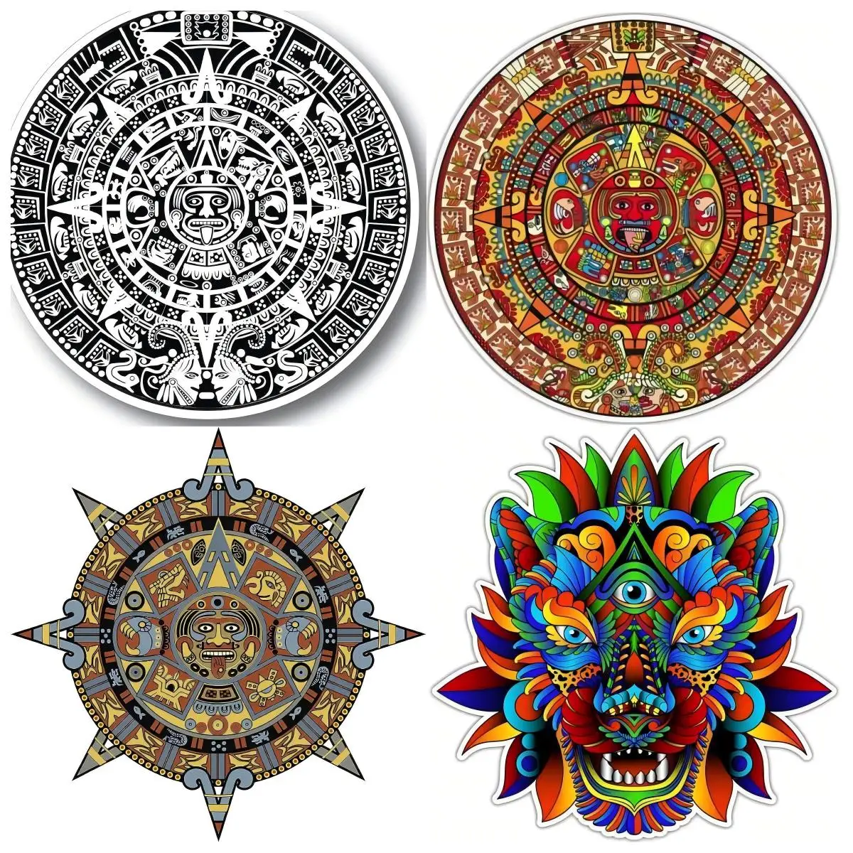 Aztec Art Car Sticker Decals Colorful Styling Cover Decorative Sticker Auto Accessories Waterproof Sunscreen Bumper Car Goods
Aztec Art Car Sticker Decals Colorful Styling Cover Decorative Sticker Auto Accessories Waterproof Sunscreen Bumper Car Goods