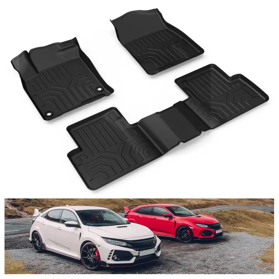 MASTER Floor Mats for 20162021 Honda Civic All Weather Mat Custom Fit Liners Front Rear 2 Row Seat TPE Slush Liner Black Floor T
MASTER Floor Mats for 20162021 Honda Civic All Weather Mat Custom Fit Liners Front Rear 2 Row Seat TPE Slush Liner Black Floor T